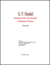 Handel Messiah Selections - Flute Duet P.O.D. cover